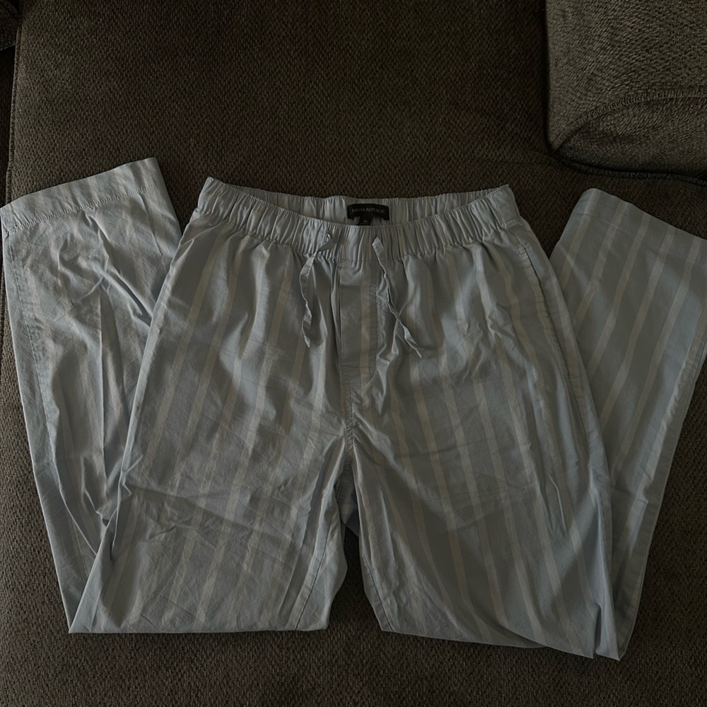 Banana Republic Light Blue Pajama Bottoms